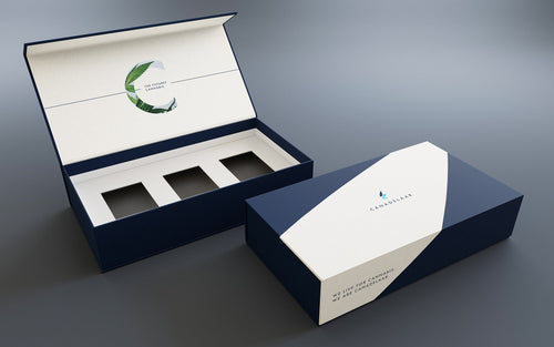 Naturpapier mit Sieb- oder Offsetdruck: entdecken Sie nachhaltige Premium Verpackungen.